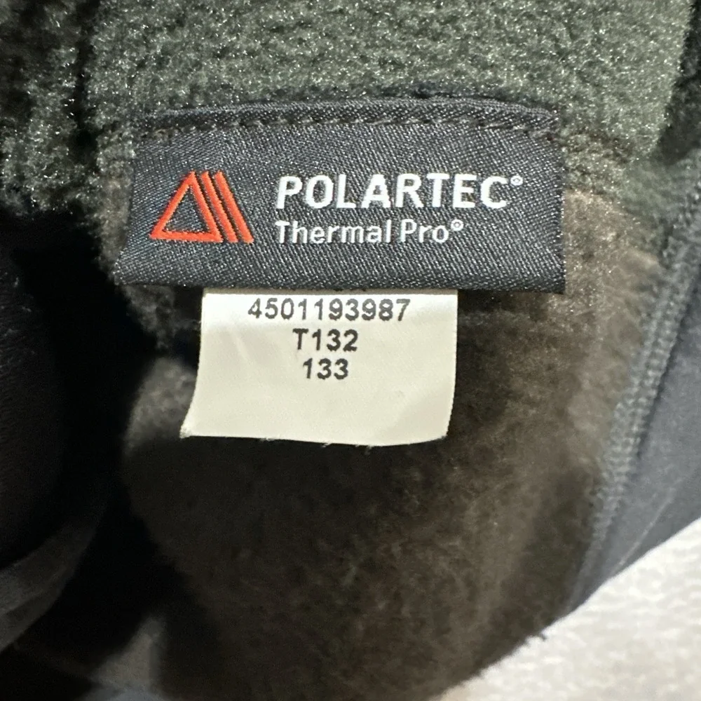 North Face Men's Sz M Authentic Grizzly‎ Hybrid Full Zip Fleece Polartec Jacket